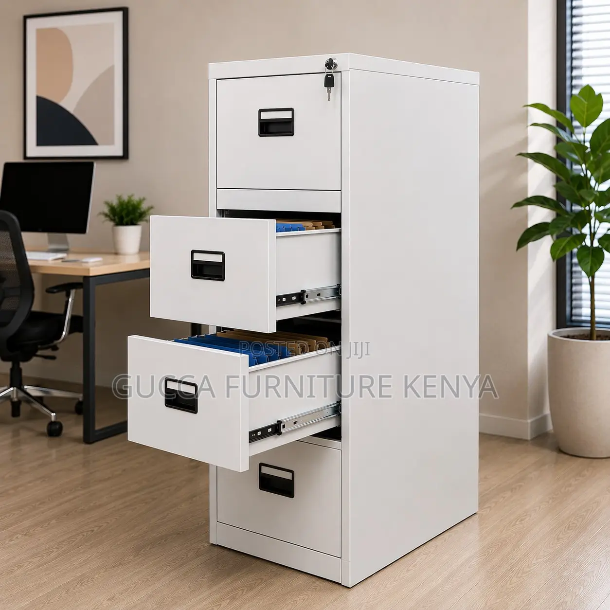 4-Drawer's Steel Cabinet.