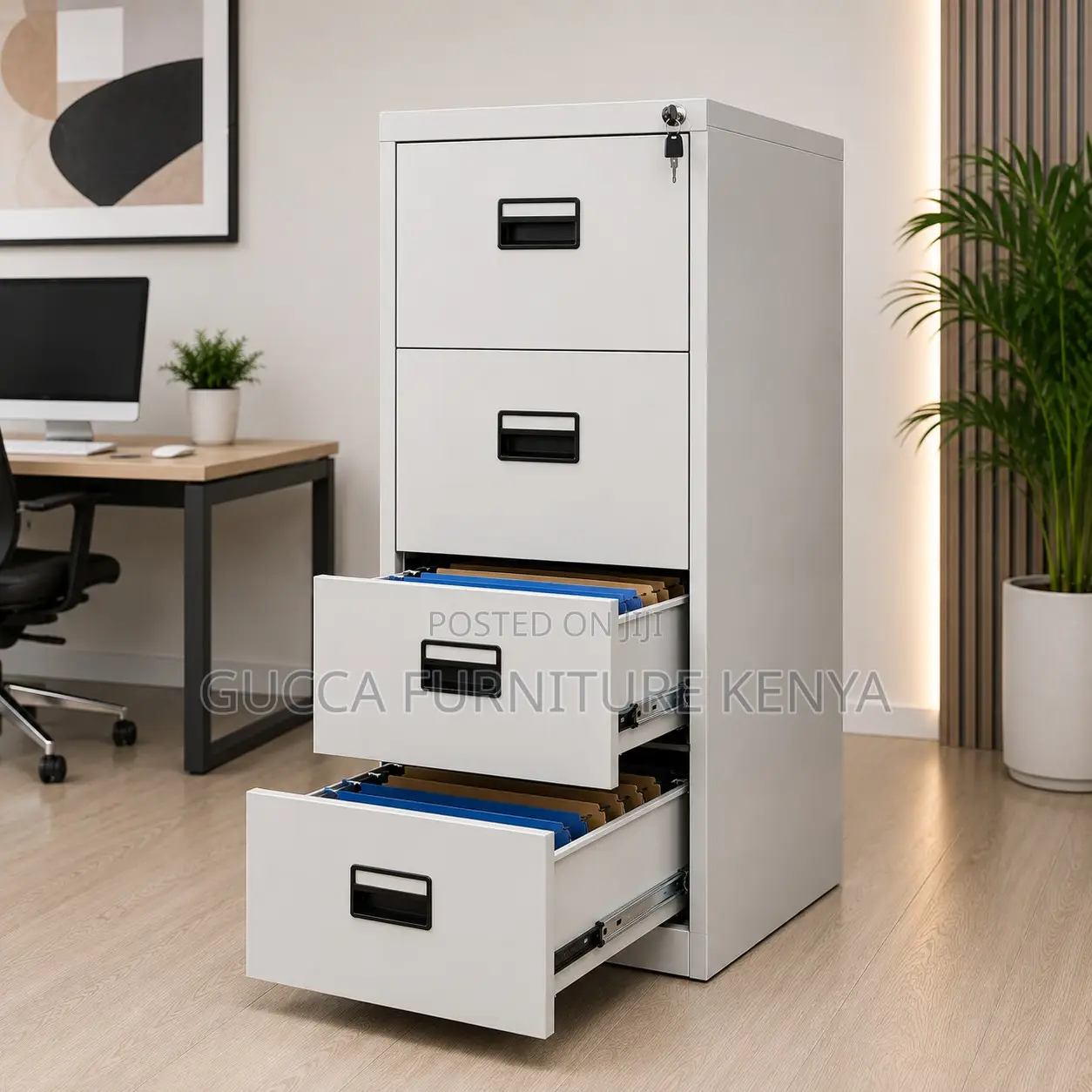 4-Drawer's Steel Cabinet.