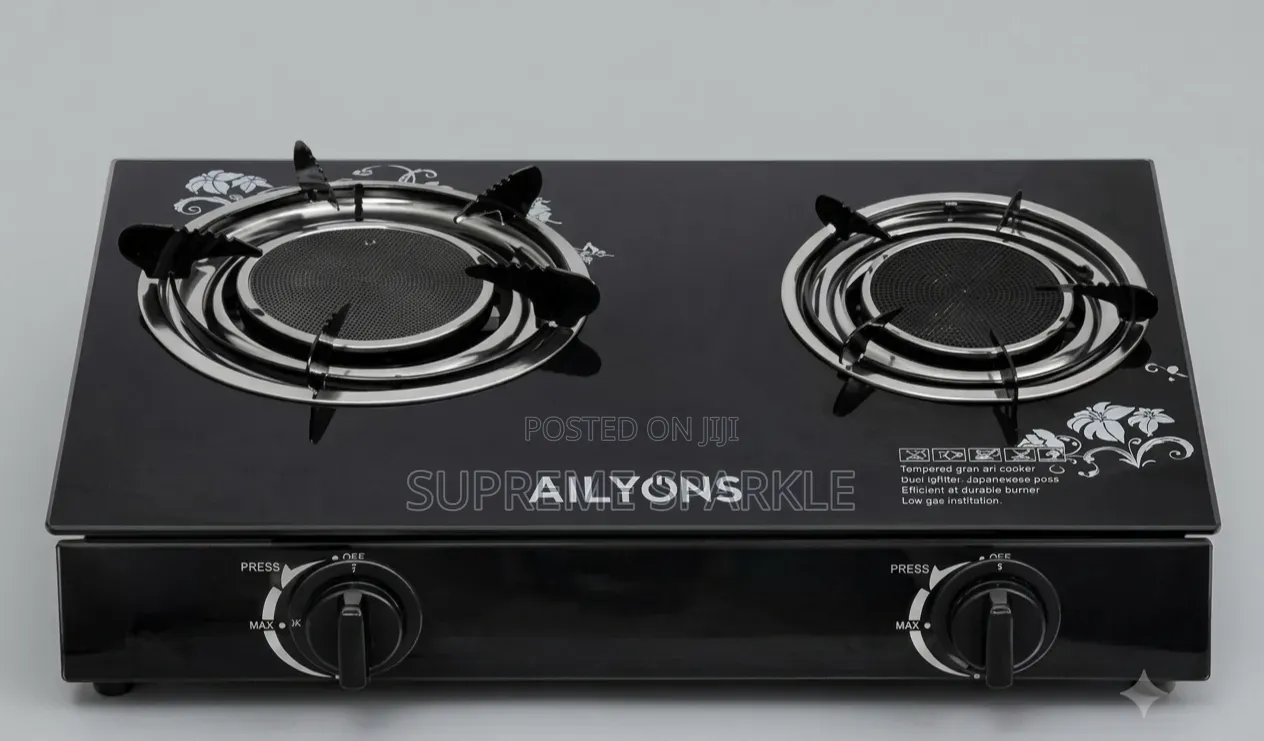 Ailyons Infrared 2-Burner Gas Cooker.
