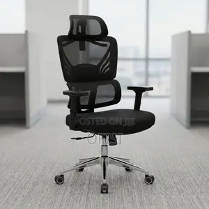 Office Chair; High Back Orthopedic Mesh Office Seat
