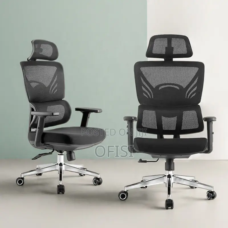 Office Chair; High Back Orthopedic Mesh Office Seat