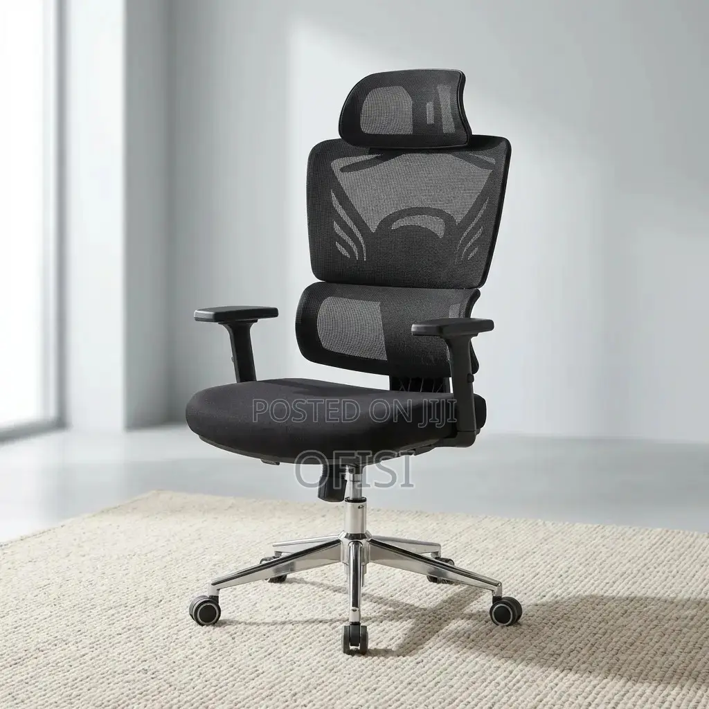 Office Chair; High Back Orthopedic Mesh Office Seat