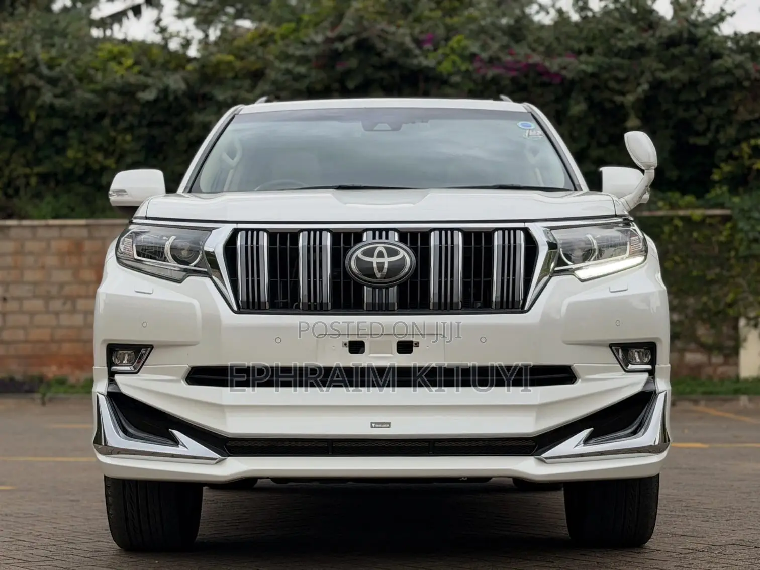 Toyota Land Cruiser Prado 2019 White