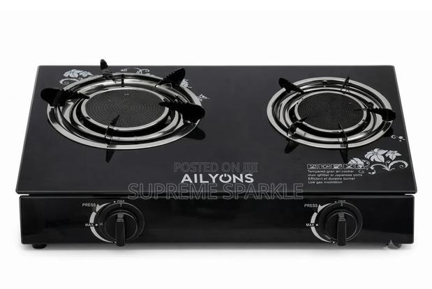 Ailyons Infrared 2-Burner Gas Cooker. - thumbnail 2