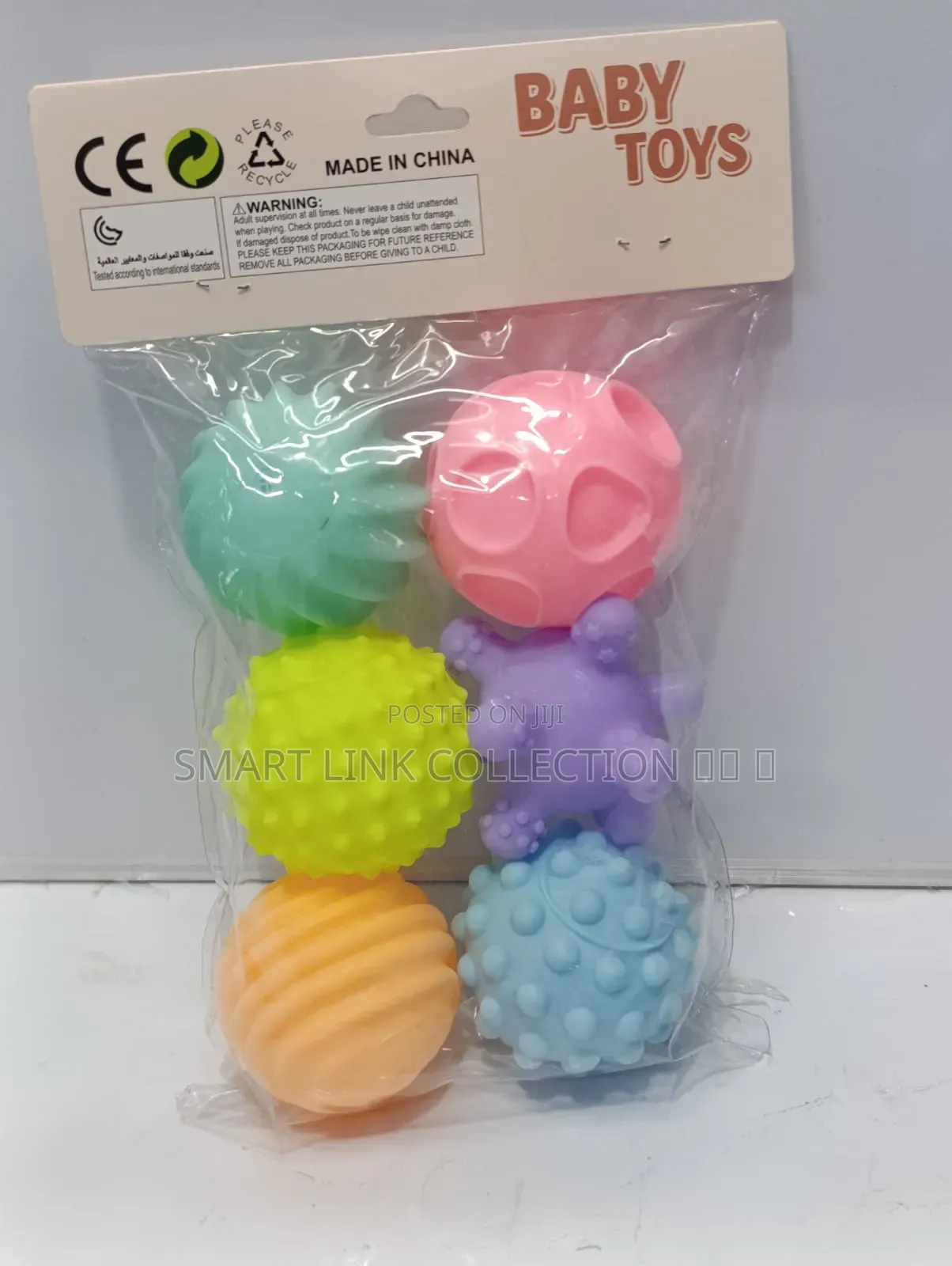Soft Balls.
6pcs Pack.