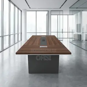 Boardroom Table; 12 Seater Rectangular Office Boardroom Table