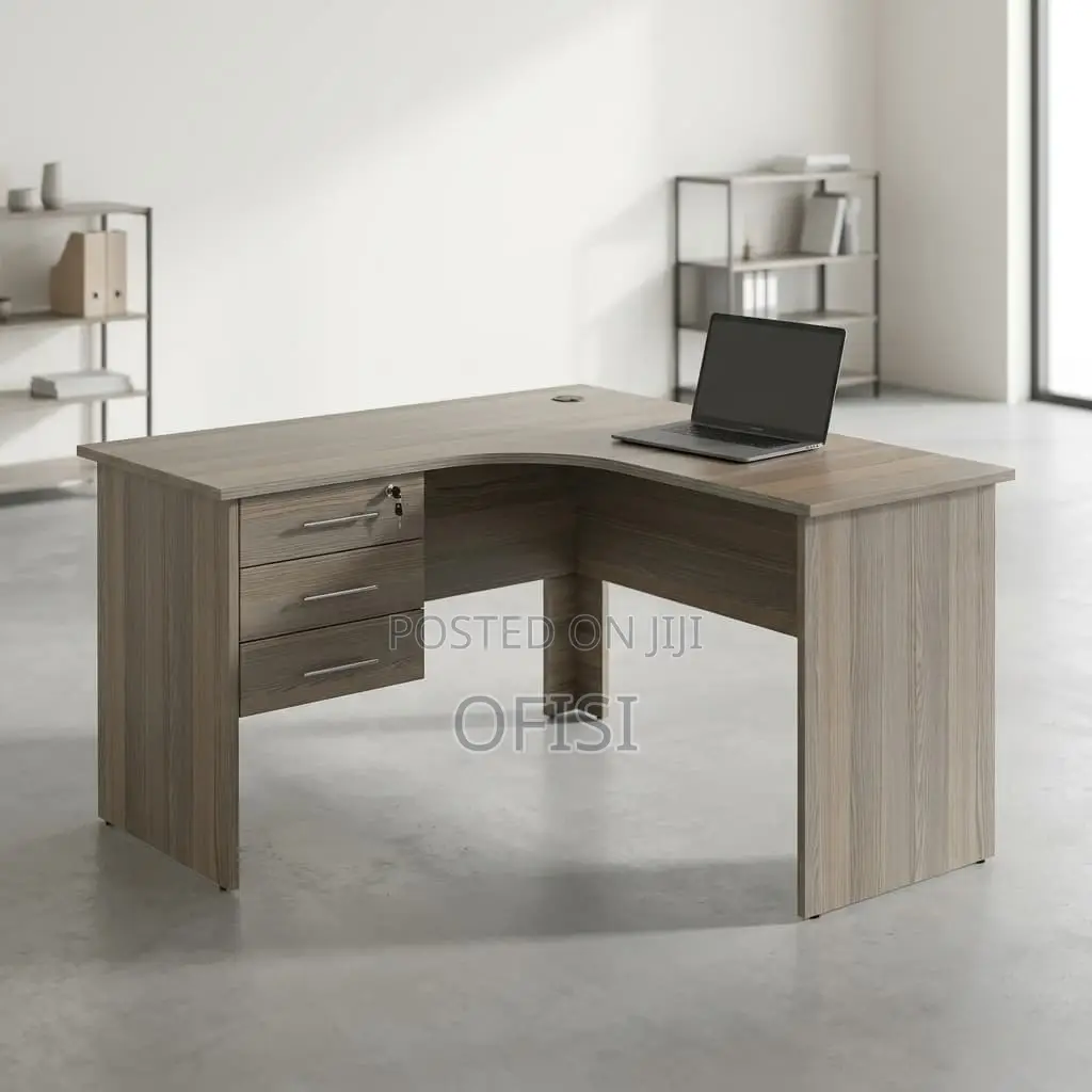Office Desk; 1.2m Executive Curved Office Desk
