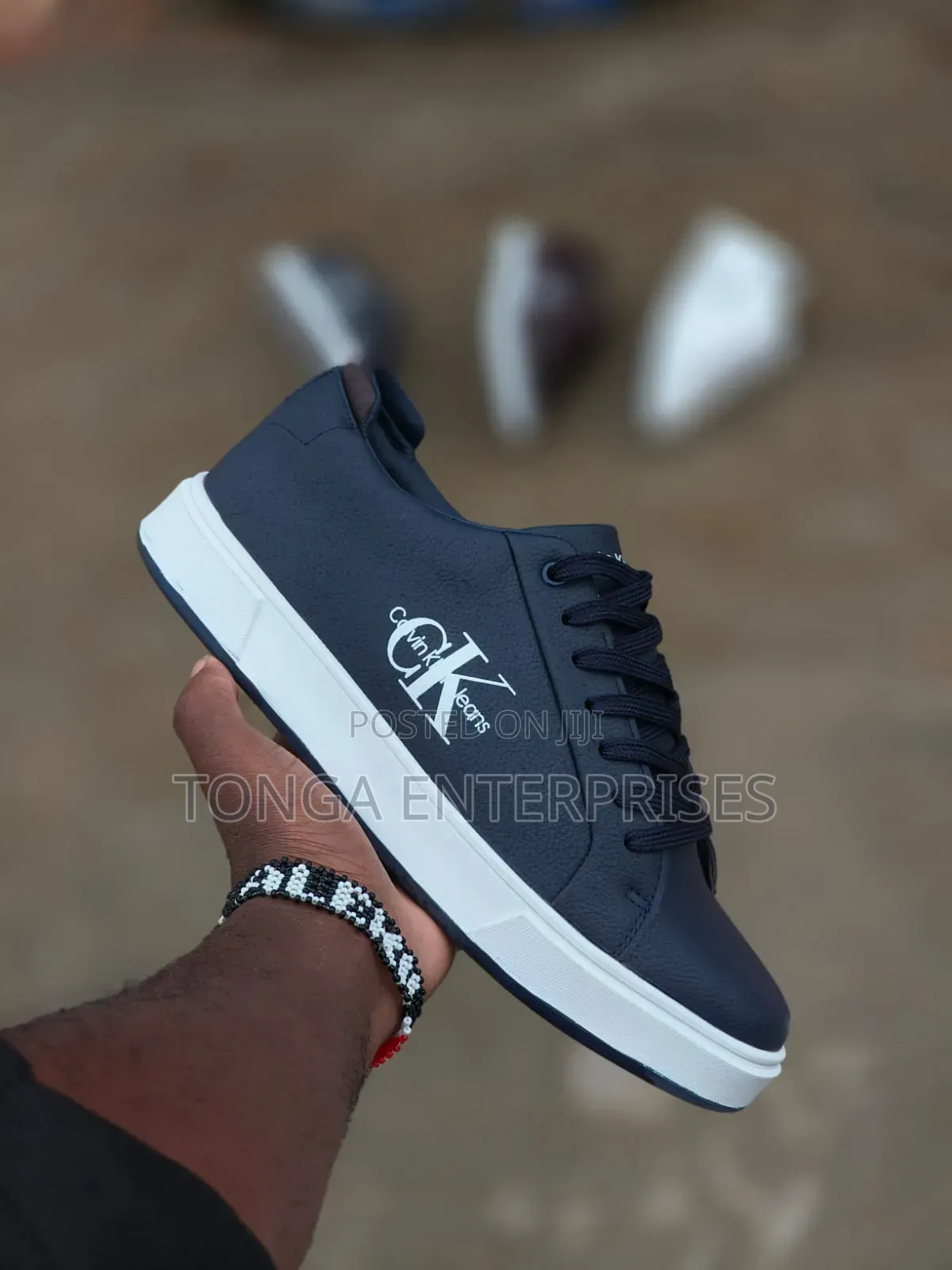 Navy Blue and White Calvin Klein