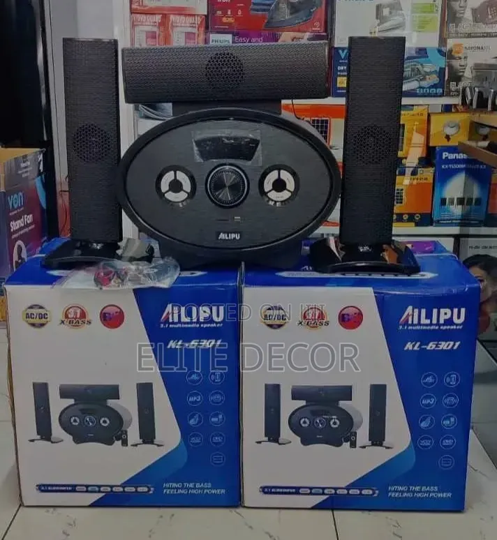 Ailipu Kl-6302ad 3.1ch Multimedia Home Theatre System – 6.5" Woofer,