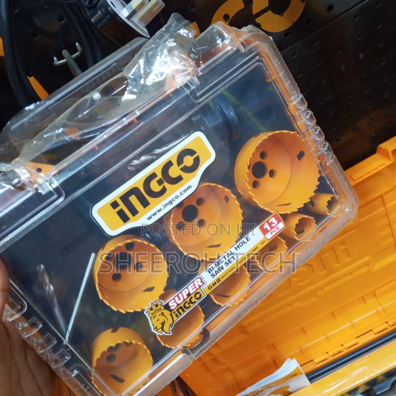 Ingco Bi Metal Hole Saw Set 13pcs