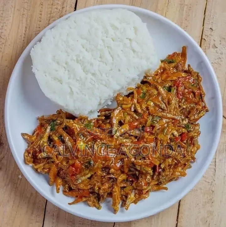 .Fried Omena and Fish