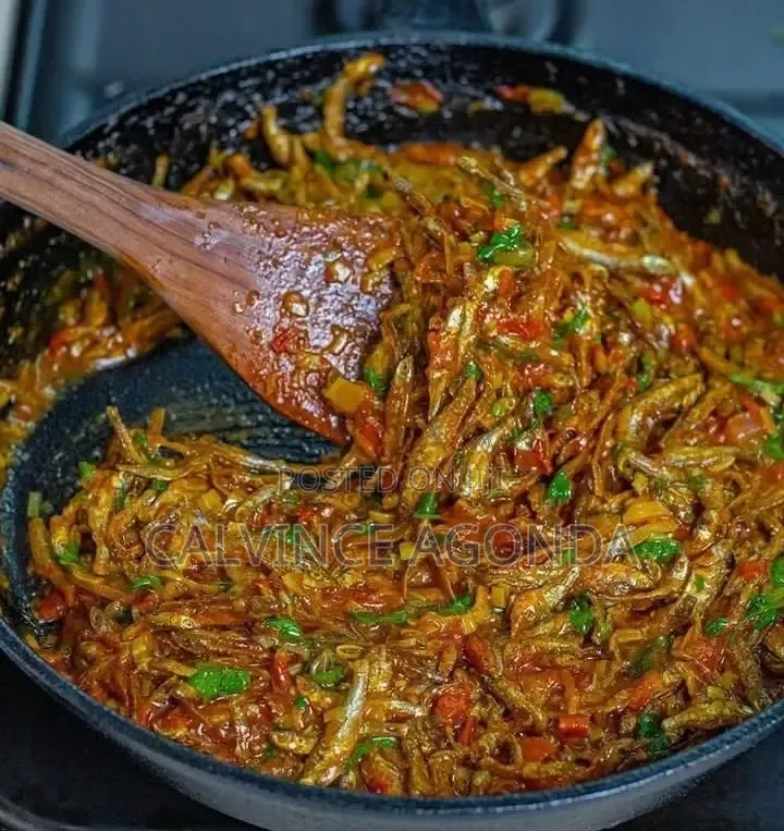 .Fried Omena and Fish