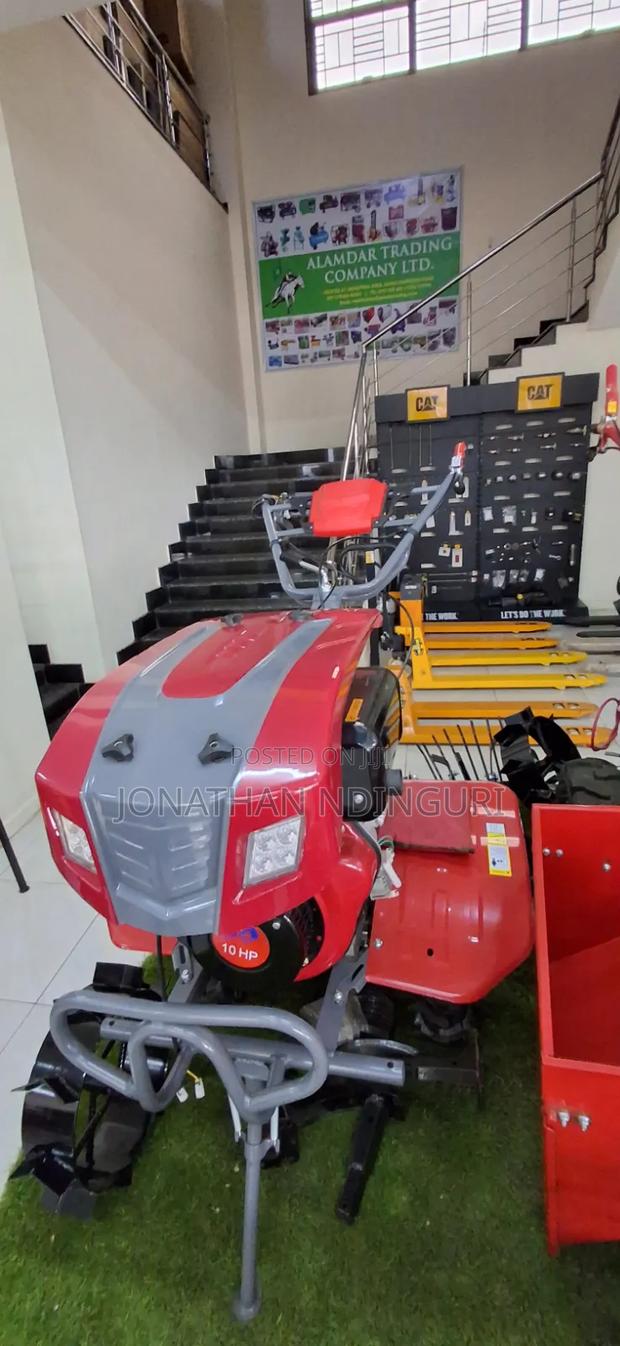 Jiadi 10hp Agricultural Two-Wheel Walking Tractor - main view