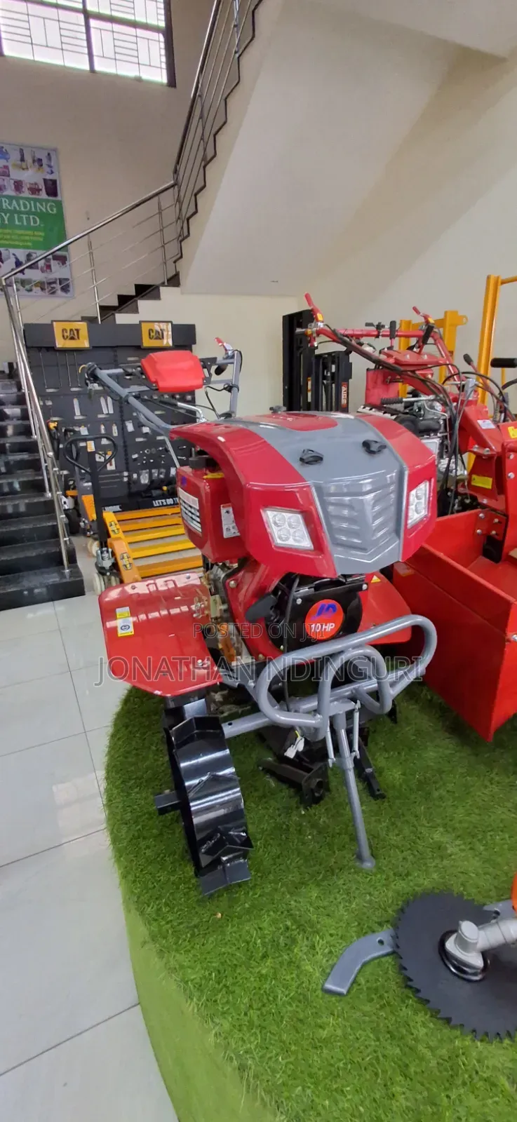 Jiadi 10hp Walking Tractor – Professional Farm Equipment