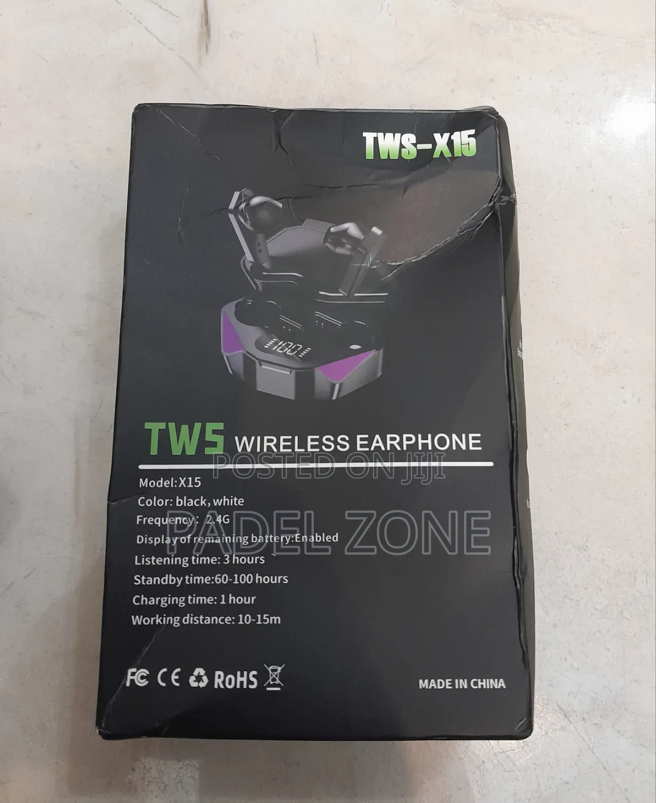 TWS-X15 True Wireless Stereo Gaming Earbuds – Brand New!