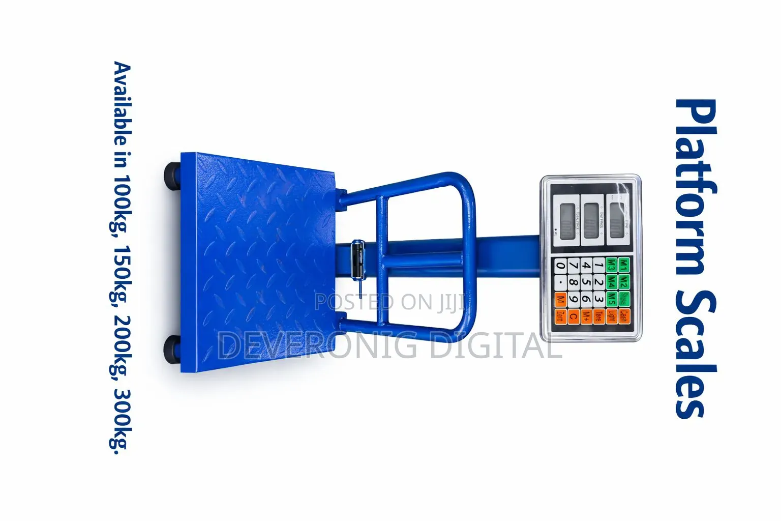 Platform Scale 100kg 150kg 200kg 300kg Deveronig Digital