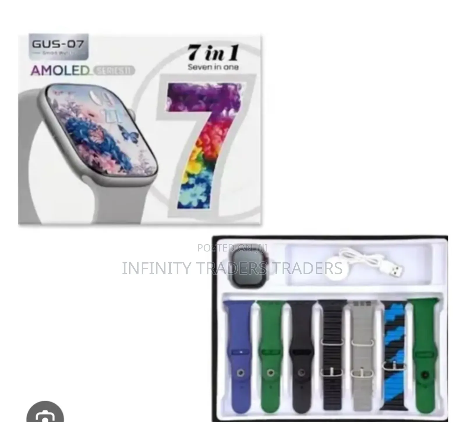 Smart Watch, 7-in-1 Set
