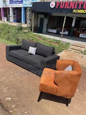Accent Chair and Three Seater Combo