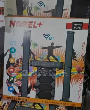 Nobel Nb-2040 5.1ch Bluetooth Home Theatre With Super Bass Tallboy