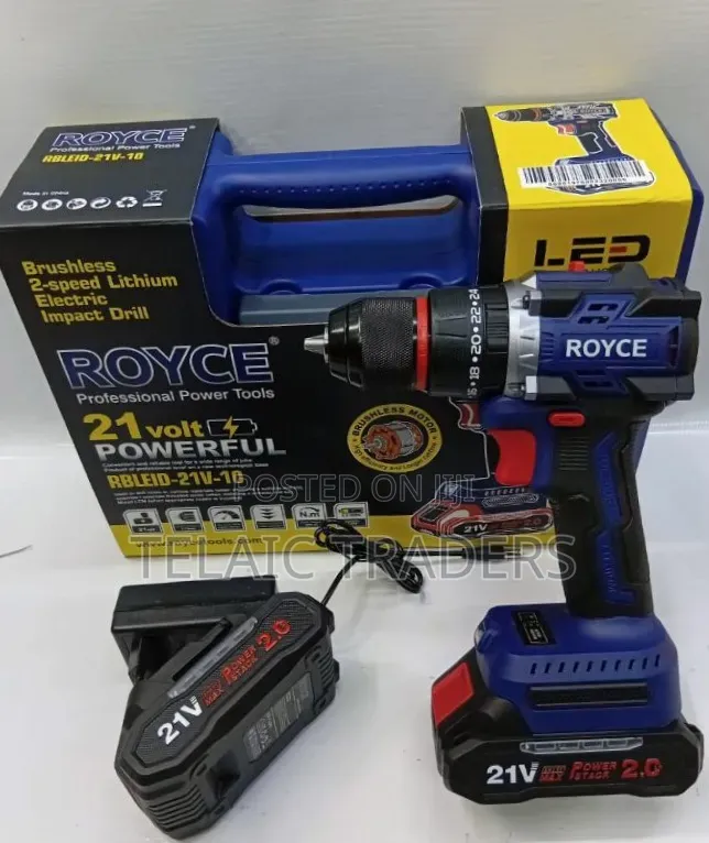 Royce Cordless Brushless 21v