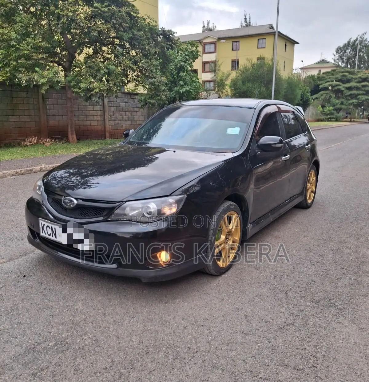 Subaru Impreza 2011 Black