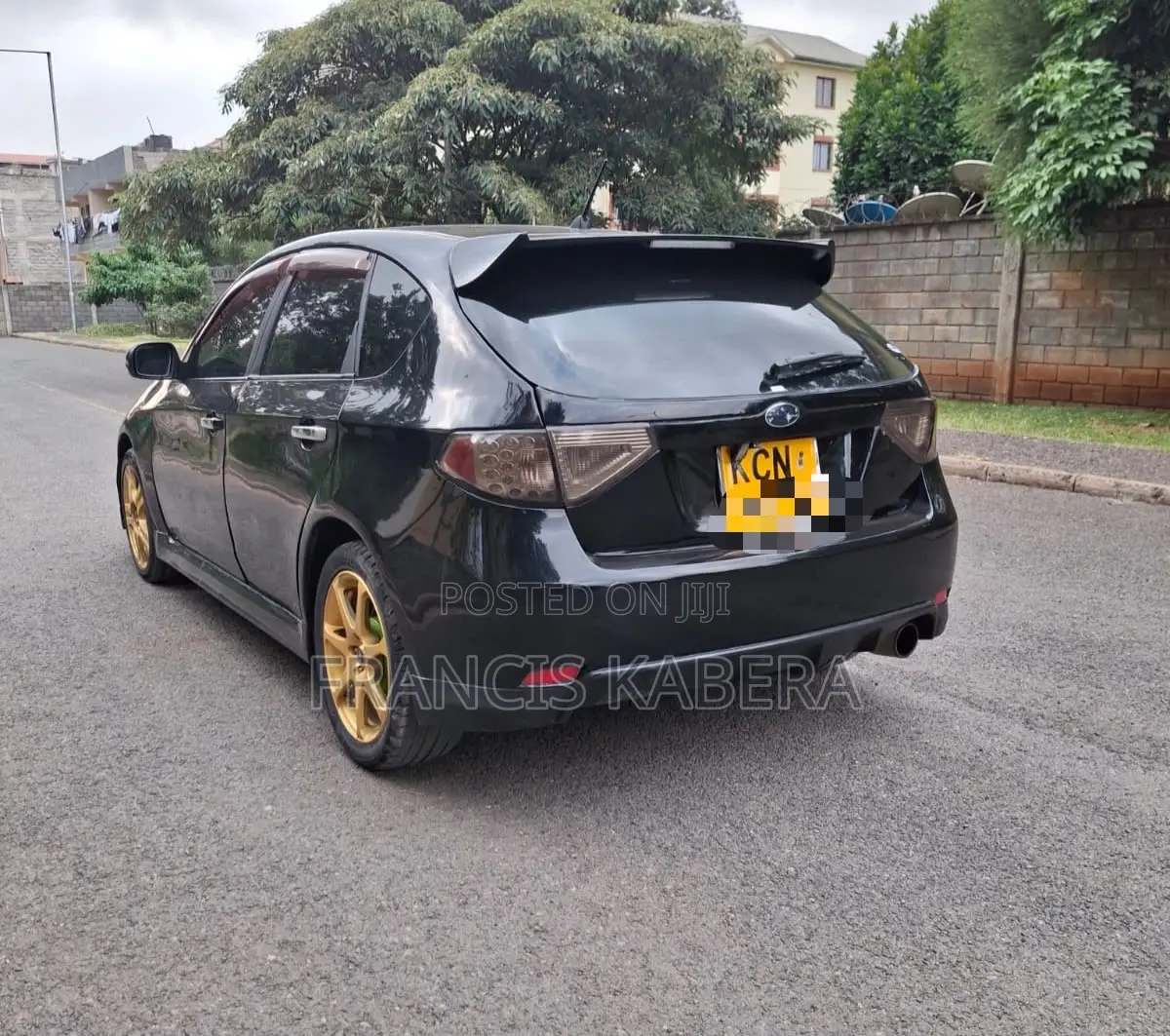 Subaru Impreza 2011 Black