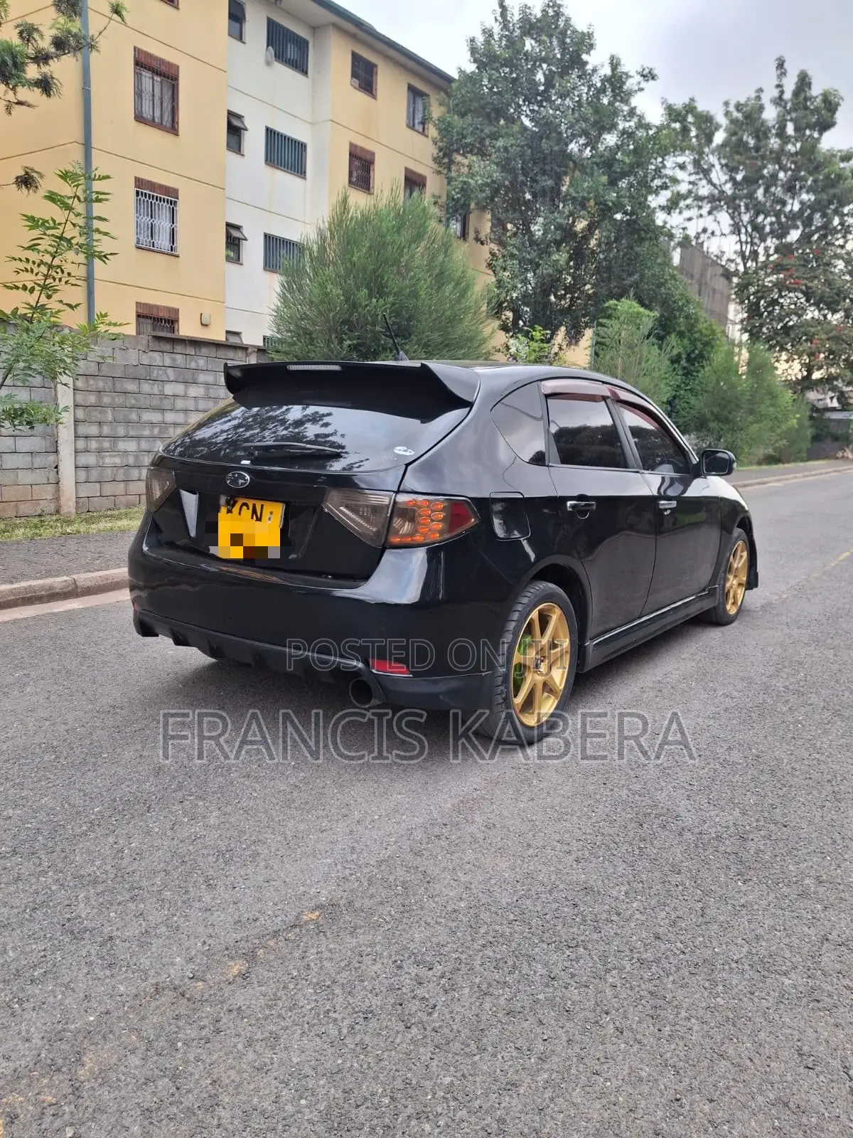 Subaru Impreza 2011 Black