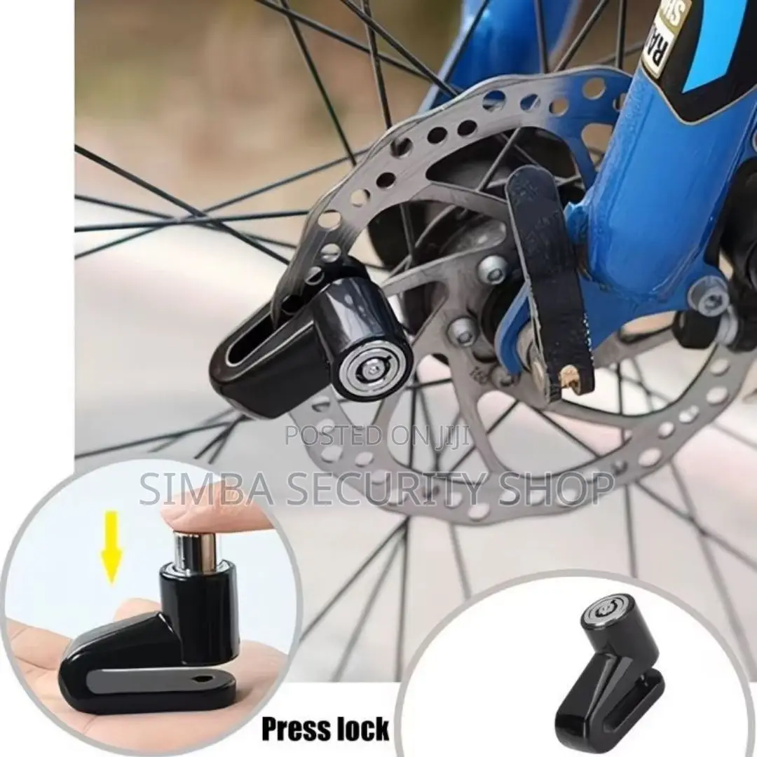 Anti-Theft Disc Brake Lock for Motorcycle Bicycle Bike Motorbike MTB