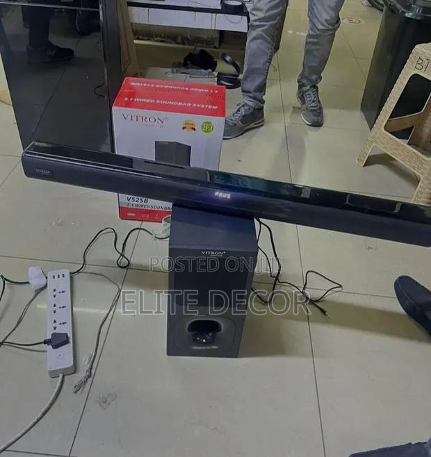 Title: Vitron V54sb 2.1ch Bluetooth Soundbar With Subwoofer, Fm Radio