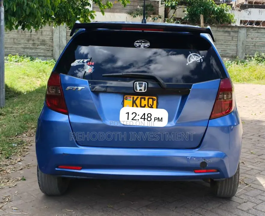Honda Fit 2012 Blue