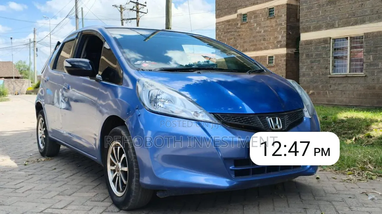 Honda Fit 2012 Blue