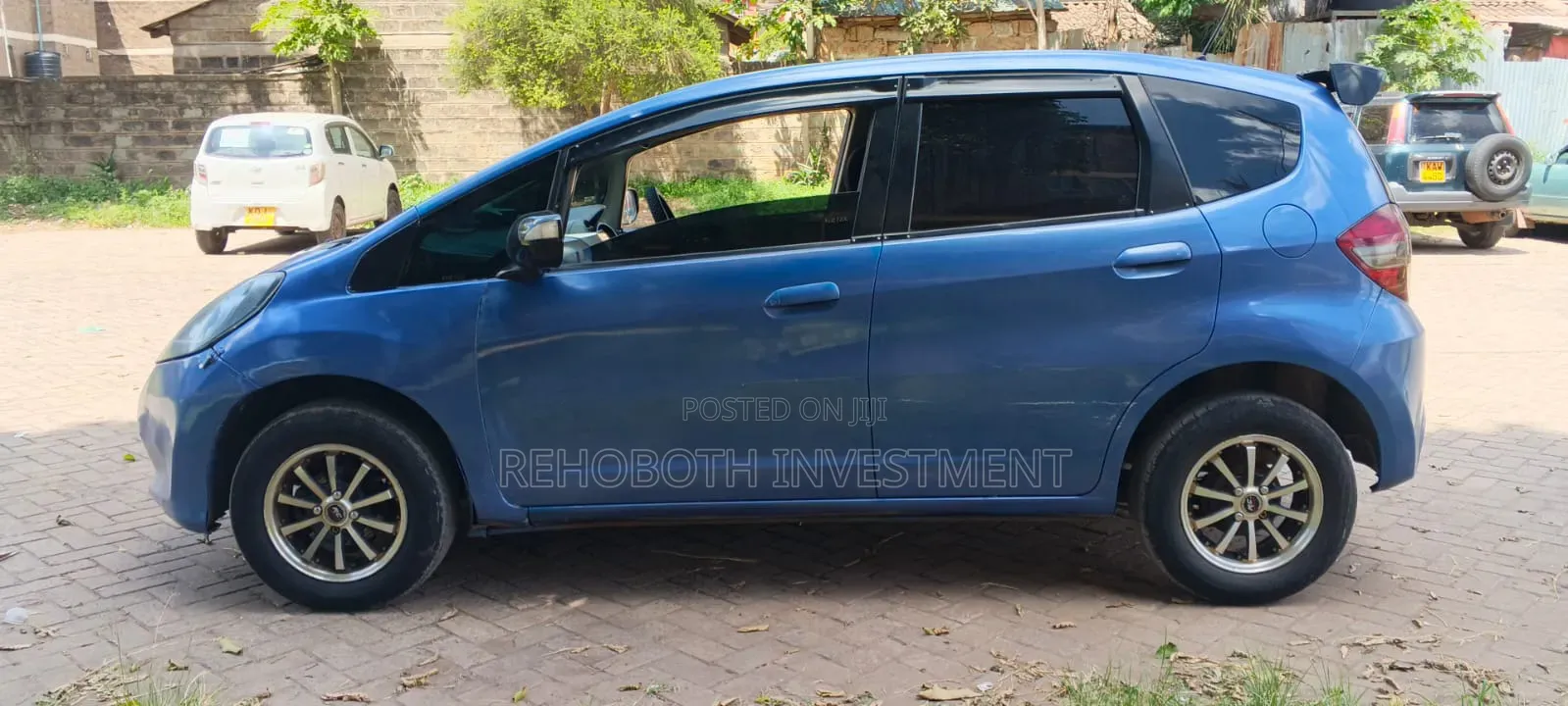 Honda Fit 2012 Blue