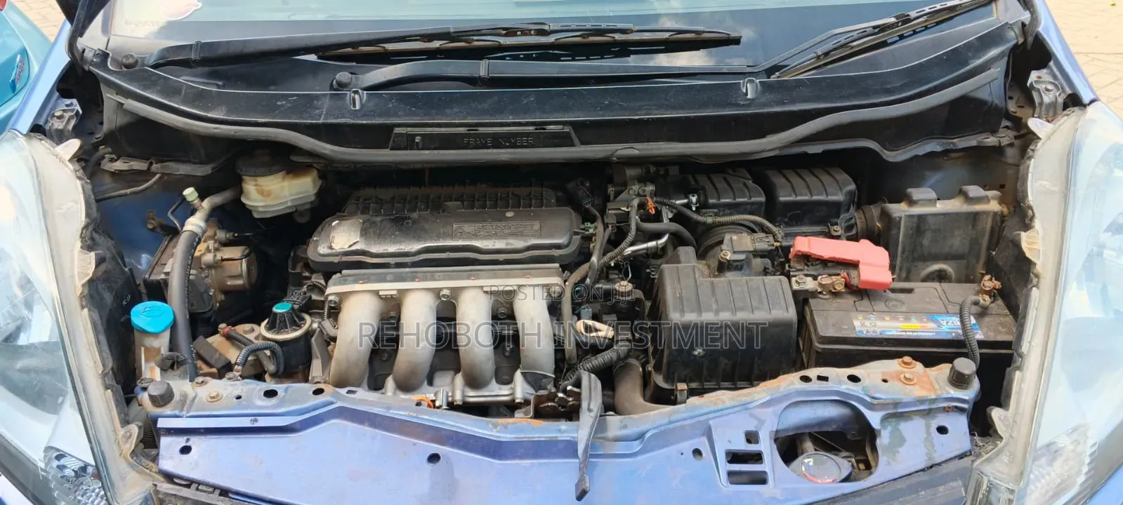 Honda Fit 2012 Blue