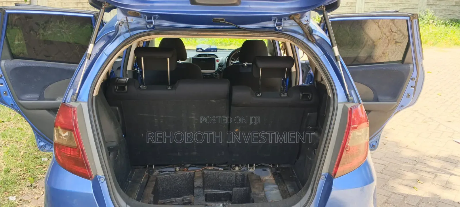 Honda Fit 2012 Blue