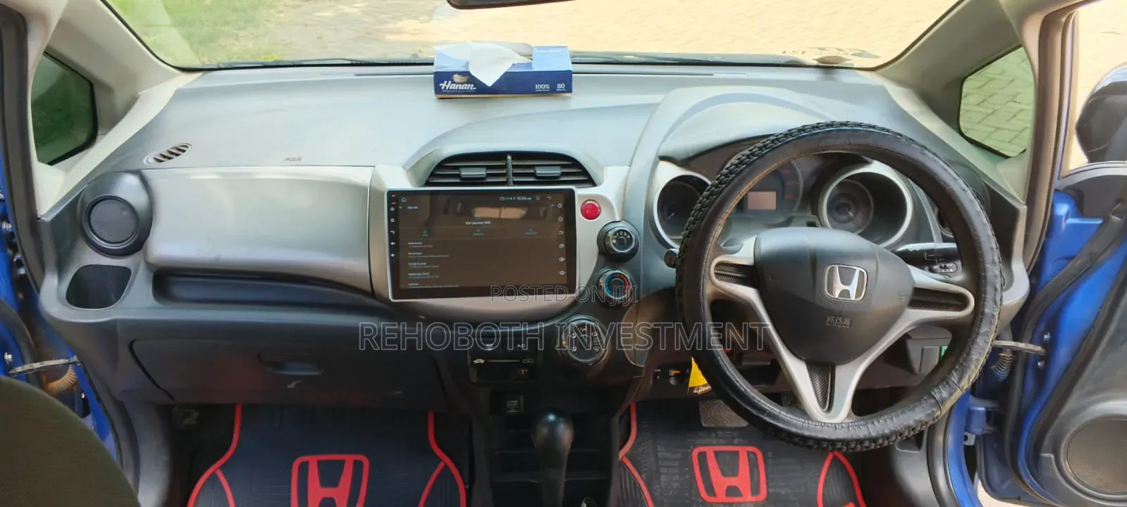 Honda Fit 2012 Blue