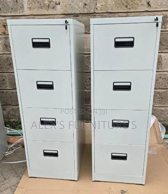Four Drawer Cabinet Metallic Cabinet
