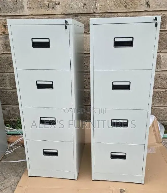 Four Drawer Cabinet Metallic Cabinet