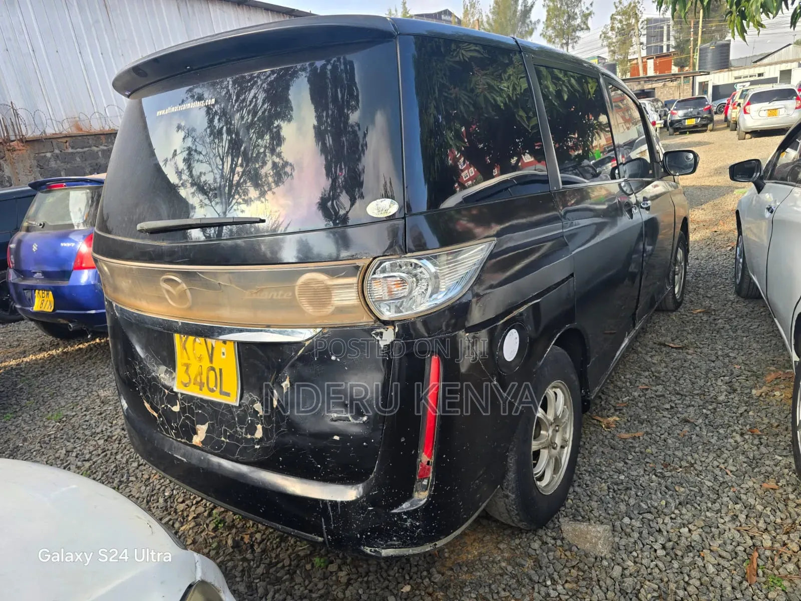 Mazda Biante 2012 Black