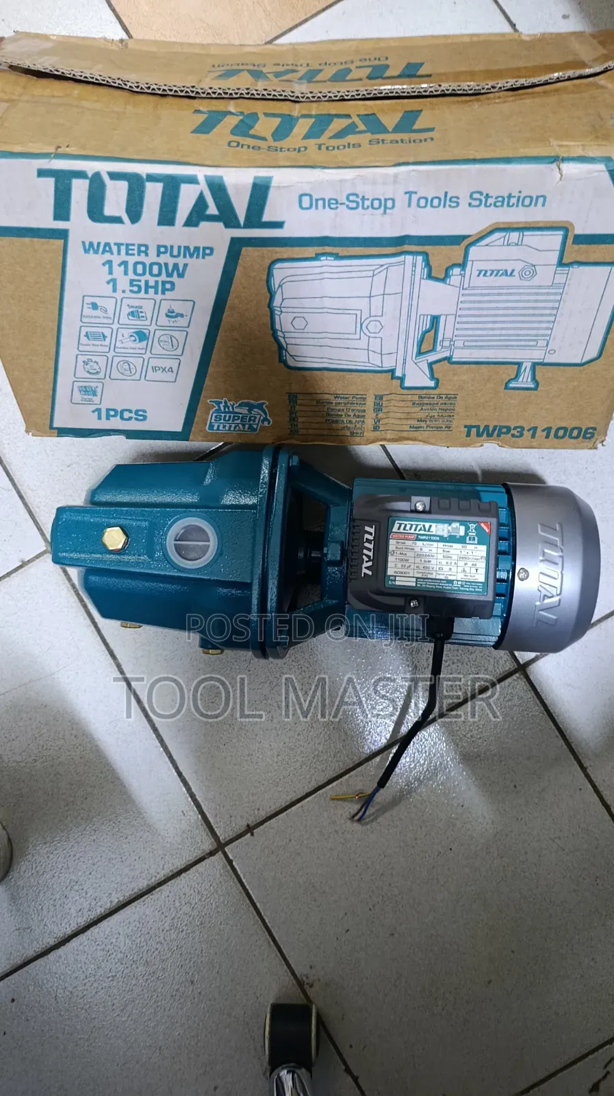 Total Electic 1.5hp Booster Pump/Quality 1.5hp Booster Pump