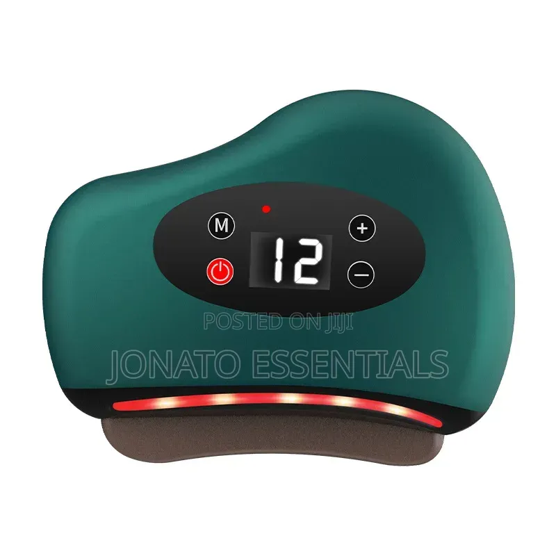 Electric Gua Sha Body Massager With Red Light Heat Therapy