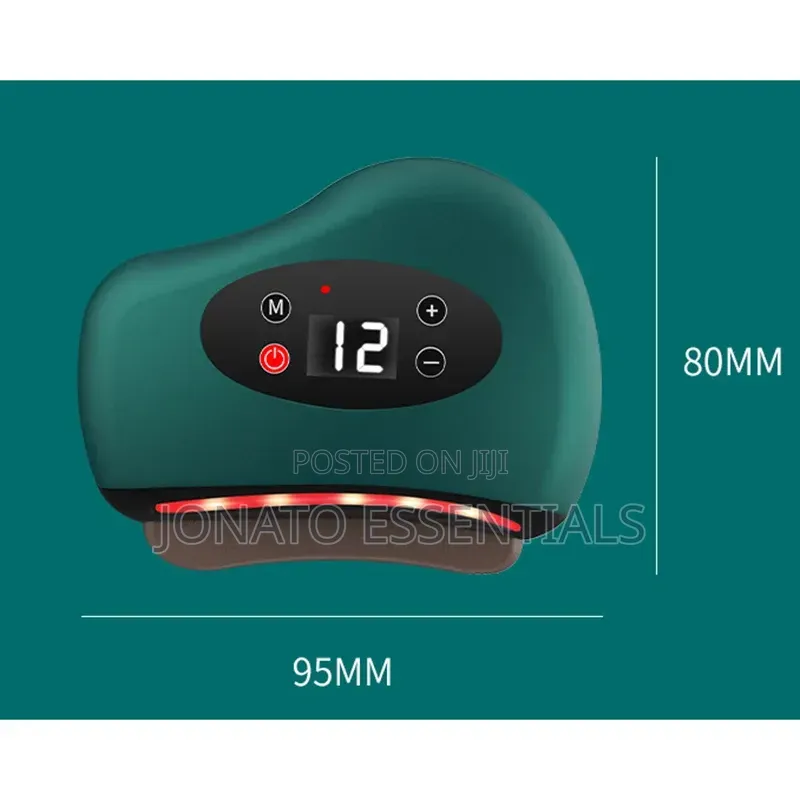 Electric Gua Sha Body Massager With Red Light Heat Therapy