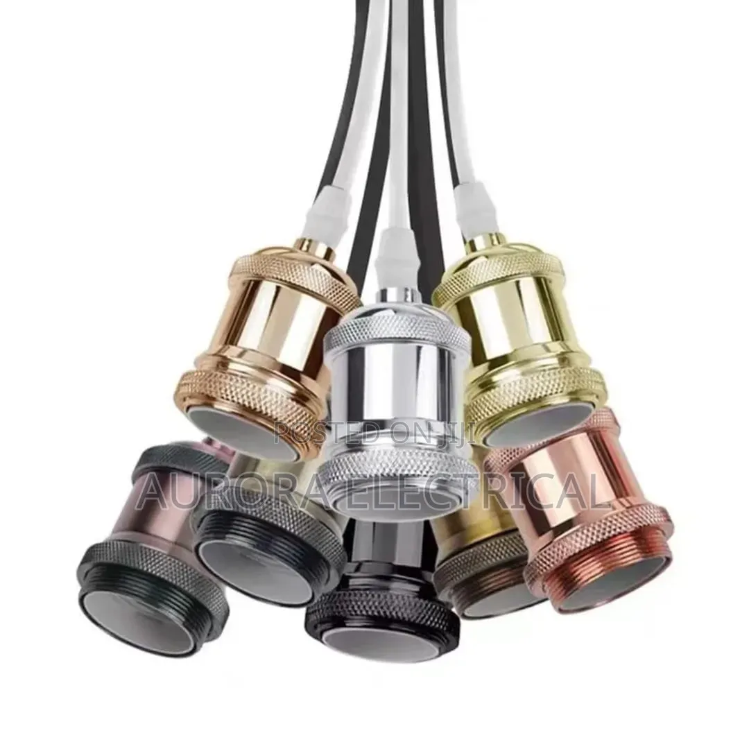 Metallic Pendant Light.