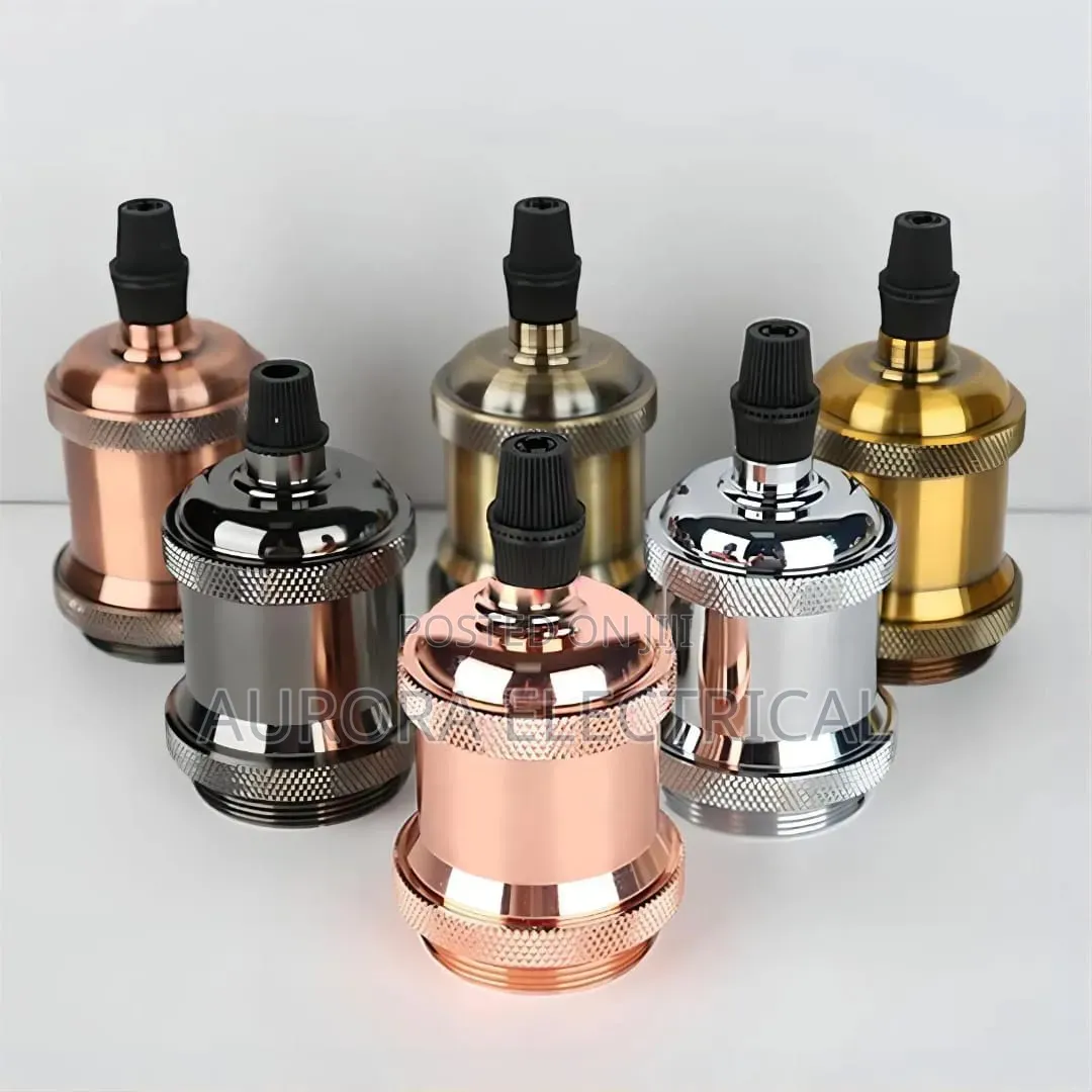 Metallic Pendant Light.