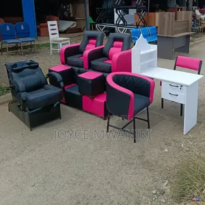 2 Seater Pedicure Seat, Manicure Set and a Sink 