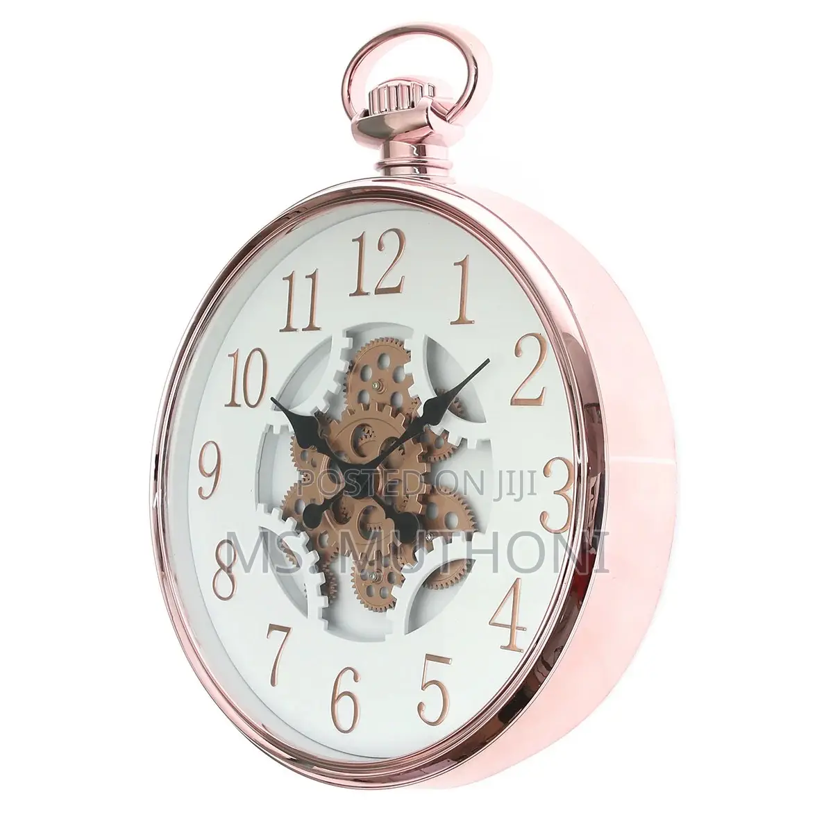 45 Cm Silent Movement Gear Wall Clock