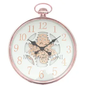 45 Cm Silent Movement Gear Wall Clock
