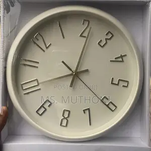 30cm Modern Round Wall Clock 