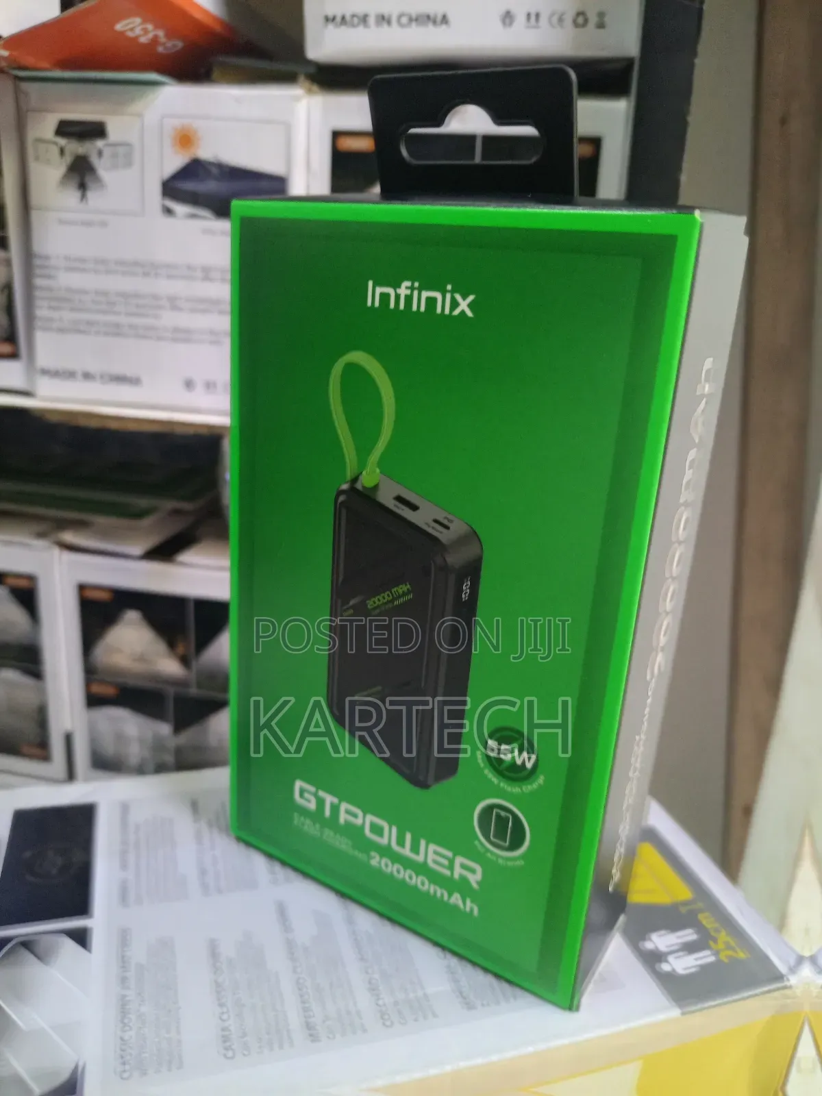 Infinix Gt Power 20000mah Power Bank – 55w Fast Charging