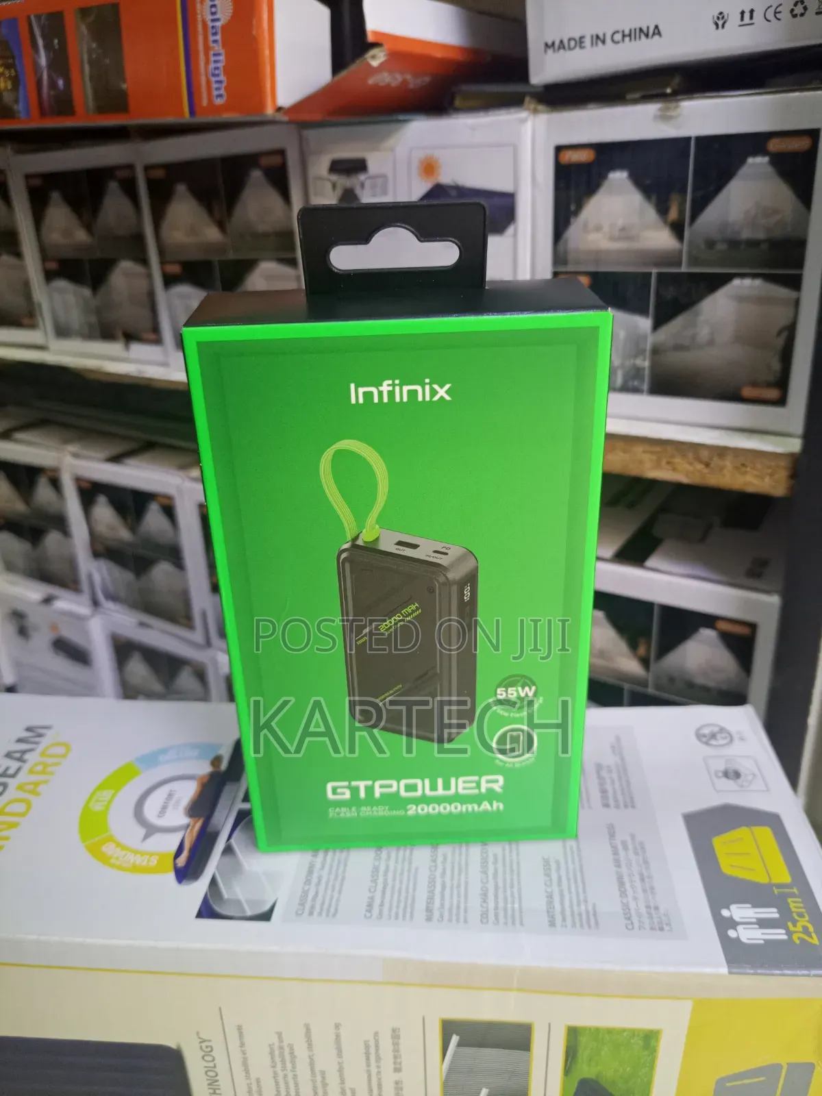 Linfinix Gtpower 55w 20000mah Portable Power Bank With Flash Charge