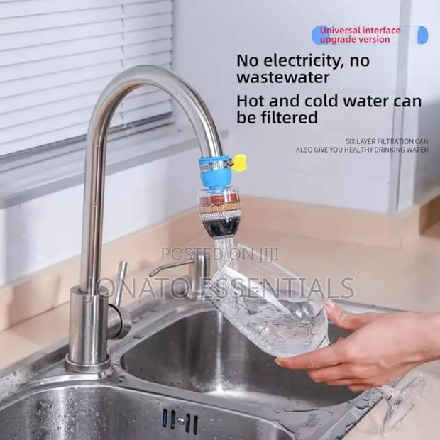 6-Layer Tap Water Filter Purifier for Kitchen Bathroom Faucets - thumbnail 4